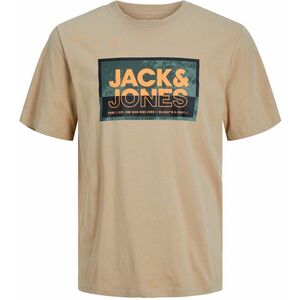 Jack&Jones Jack&Jones Férfi póló JCOLOGAN Standard Fit 12253442 Crockery XL kép