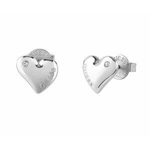 Guess Guess Gyönyörű acél fülbevaló Fluid Hearts JUBE02303JWRHT/U kép