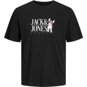 Jack&Jones Jack&Jones Férfi póló JORBEWARE Standard Fit 12245196 Black M kép