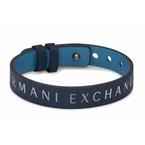 Armani Exchange Armani Exchange Stílusos férfi bőr karkötő AXG0106040 kép