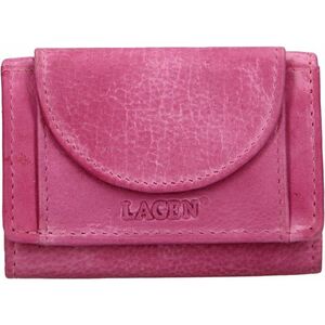 Lagen Lagen Női mini bőr pénztárca W-2030/D FUCHSIA kép