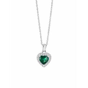 Preciosa Preciosa Gyengéd ezüst nyaklánc szívvel Velvet Heart 5370 66 kép