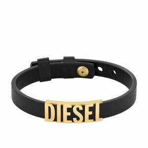 Diesel Diesel Fekete bőr karkötő DX1440710 kép