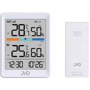JVD JVD Digitális óra hőmérővel és páratartalom mérővel T3340.2 kép