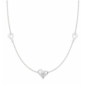 Preciosa Preciosa Romantikus ezüst nyaklánc Clarity cirkónium kővel Preciosa 5386 00 kép