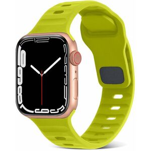 4wrist 4wrist Szilikon szíj Apple Watch 38/40/41 mm - Fluorescent Green kép
