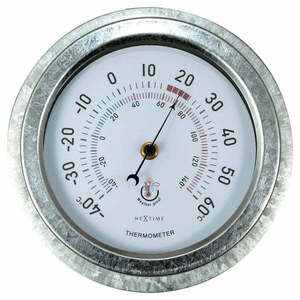 Nextime Nextime Kültéri fali hőmérő óra Lily 4302GA kép