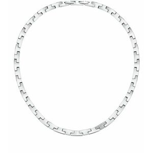 Trussardi Trussardi Luxus acél nyaklánc cirkónium kövekkel T-Logo TJAXC03 kép