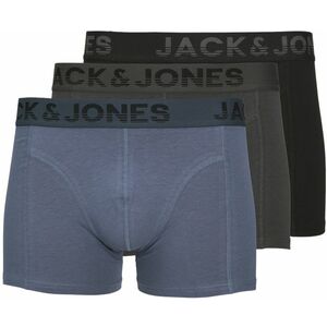 Jack&Jones Jack&Jones 3 PACK - férfi boxeralsó JACSHADE 12250607 Black XXL kép