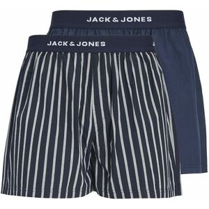 Jack&Jones Jack&Jones 2 PACK - férfi alsónadrág JACCODY 12239047 Navy Blazer M kép