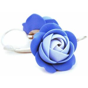 Troli Troli Kék függő virág fülbevaló kép