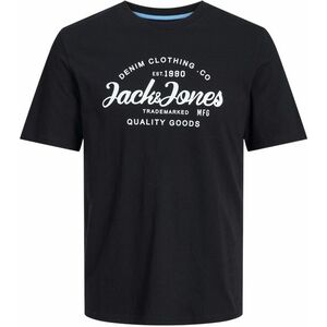 Jack&Jones Jack&Jones Férfi póló JJFOREST Standard Fit 12247972 Black M kép