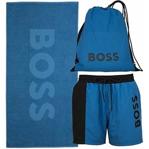 Hugo Boss Hugo Boss BOSS férfi szett - fürdőnadrág, törölköző és táska 50492907-420 S kép