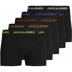 Jack&Jones Jack&Jones 5 PACK - férfi boxeralsó JACBLACK 12242494 Black S kép