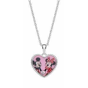 Disney Disney Romantikus ezüst nyaklánc Minnie and Mickey Mouse (lánc, medál) kép