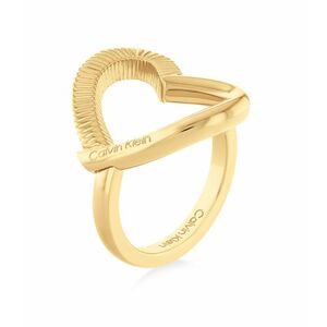 Calvin Klein Calvin Klein Romantikus aranyozott gyűrű Heart 35000438 54 mm kép