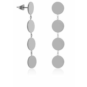 Troli Troli Stílusos érme acél fülbevalók kép