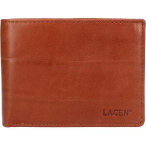 Lagen Lagen Férfi bőr pénztárca LG-2111 MID BRN kép