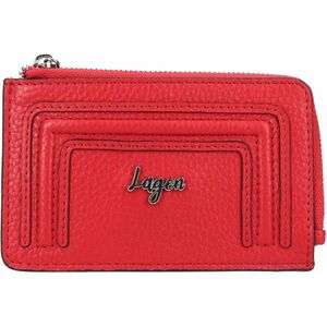 Lagen Lagen Női mini bőr pénztárca-kulcstartó BLC/5784/323 RED kép