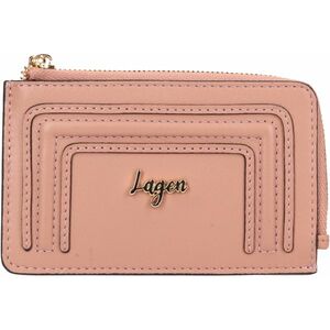 Lagen Lagen Női mini bőr pénztárca-kulcstartó BLC/5784/323 PEACH kép