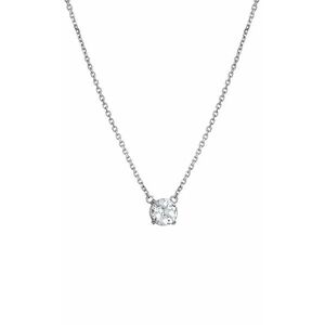 Hot Diamonds Hot Diamonds Gyengéd ezüst nyaklánc topázzal és gyémánttal Tender DN167 kép