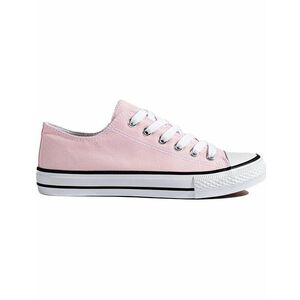Rózsaszín textil tornacipő kép