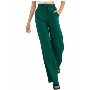 Sötétzöld női nadrág kép