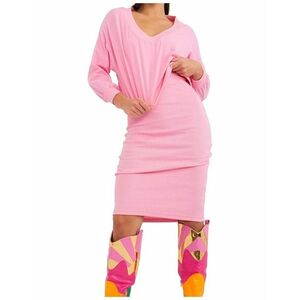 Rózsaszín ruha és pulóver szett kép