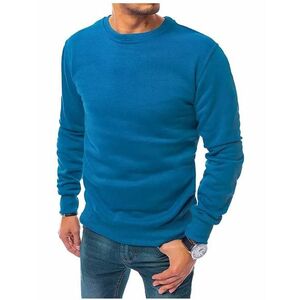 Kék férfi pulóver kapucni nélkül kép