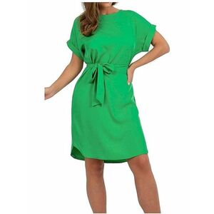 Zöld mini ruha övvel kép