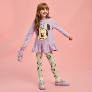 Sinsay - Minnie Mouse melegítőfelső és leggings, szettben - Többszínű kép