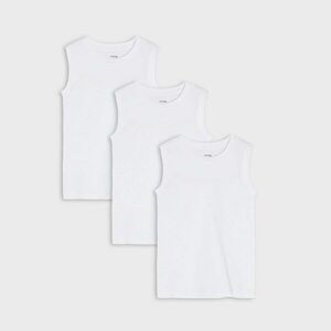 Sinsay - 3 darab póló - Fehér kép