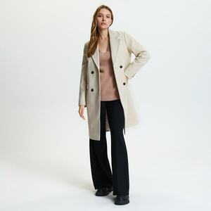 Krém női kabát kép