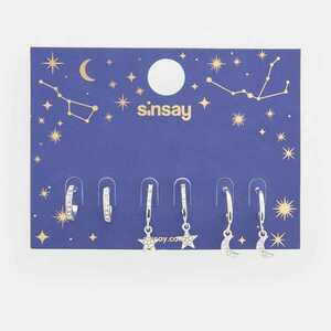 Sinsay - 3 pár fülbevaló - Ezüst kép