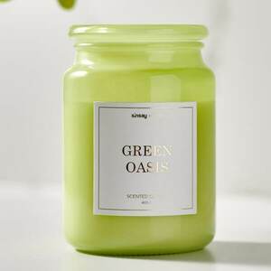 Sinsay - Green Oasis illatgyertya - Zöld kép
