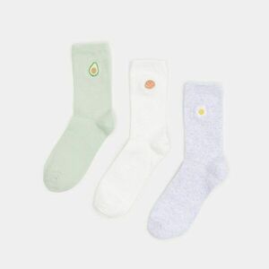 Sinsay - 3 pár zokni - Többszínű kép
