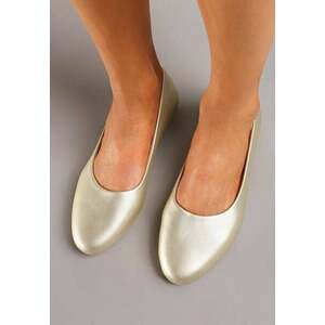 Arany Balerina lapossarkú cipő kép