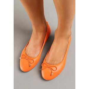 Narancssárga Balerina lapossarkú cipő kép
