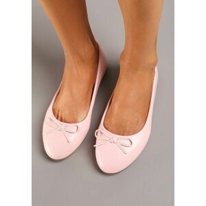 Rózsaszín Balerina lapossarkú cipő kép