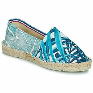 Gyékény talpú cipők Art of Soule LEAF-BLUE kép