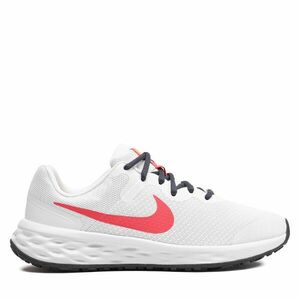 Cipő Nike Revolution 6 Nn (Gs) DD1096 101 White/Sea Coral/Gridiron kép