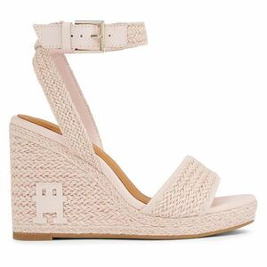 Espadrilles Tommy Hilfiger Th Rope High Wedge Sandal FW0FW07926 Whimsy Pink TJQ kép