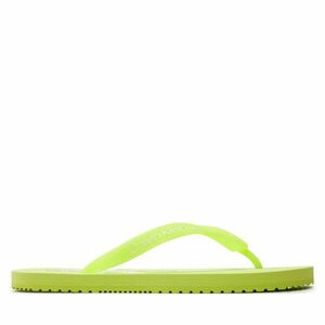 Flip-flops Calvin Klein Jeans Beach Sandal Monologo Tpu YW0YW01246 Lime Sorbet/Bright White 0IK kép