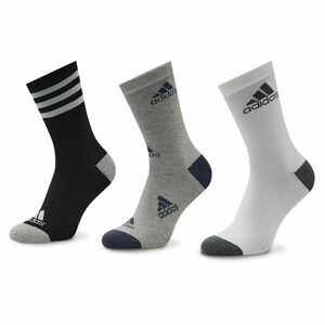 3 pár uniszex hosszú szárú zokni adidas Graphic HN5736 Black/White/Medium Grey Heather kép