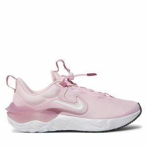 Cipő Nike Run Flow (Gs) DR0472 600 Pink Foam/White kép