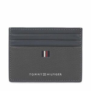 Bankkártya tartó Tommy Hilfiger Th Central Cc Holder AM0AM11858 Dark Grey PSM kép