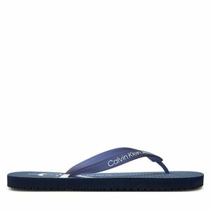 Flip-flops Calvin Klein Jeans Beach Sandal Glossy YM0YM00952 Peacot/Dusk Blue 0G7 kép