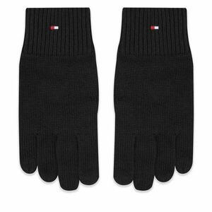 Férfi kesztyű Tommy Hilfiger Essential Flag Knitted Gloves AM0AM11048 Black BDS kép