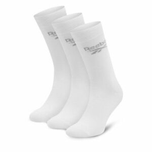 3 pár uniszex hosszú szárú zokni Reebok R0367-SS24 (3-pack) Fehér kép