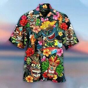 férfi nyári hawaii ingek kép